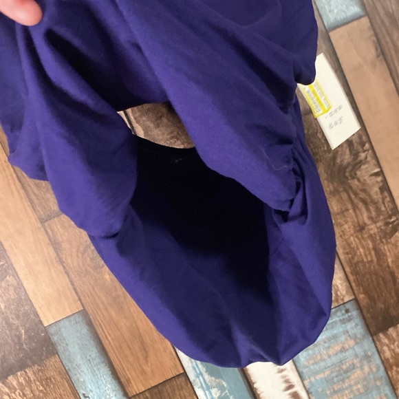 A new day navy strapless soft scrunchy side top - Picture 4 of 14